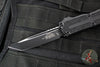 Microtech Scarab II- Tanto Edge- Tactical- Black Finished Handle- Black Plain Edge Blade 1279-1 T