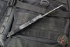 Microtech Scarab II- Tanto Edge- Tactical- Black Finished Handle- Black Plain Edge Blade 1279-1 T