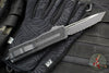 Microtech Scarab II- Tanto Edge- Tactical- Black Finished Handle- Black Full Serrated Edge Blade 1279-3 T