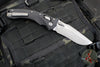 Microtech Knives- Amphibian Ram-Lok Folder- Fluted Black Aluminum Handle- Apocalyptic Finished Blade 137RL-10 APFL