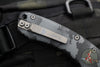 Microtech Knives- Amphibian Ram-Lok Folder- Fluted Urban Camo Finished Aluminum Handle- Urban Camo Finished Plain Edge Blade- Apocalyptic Finished Hardware 137RL-10 APFLUCS