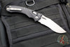 Microtech Knives- Amphibian Ram-Lok Folder- Fluted Black Aluminum Handle- Apocalyptic Part Serrated Edge Blade 137RL-11 APFL