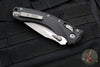 Microtech Knives- Amphibian Ram-Lok Folder- Fluted Black Aluminum Handle- Apocalyptic Part Serrated Edge Blade 137RL-11 APFL