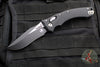 Microtech Knives- Amphibian Ram-Lok Folder- Fluted Black G-10 Handle- Black Plain Edge Blade 137RL-1 FLGTBK