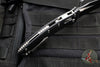 Microtech Knives- Amphibian Ram-Lok Folder- Fluted Black G-10 Handle- Black Plain Edge Blade 137RL-1 FLGTBK