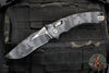 Microtech Knives- Amphibian Ram-Lok Folder- Fluted Urban Camo Finished Aluminum Handle- Urban Camo Finished Plain Edge Blade 137RL-1 FLUCS