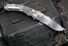 Microtech Knives- Amphibian Ram-Lok Folder- Fluted Urban Camo Finished Aluminum Handle- Urban Camo Finished Plain Edge Blade 137RL-1 FLUCS