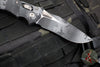 Microtech Knives- Amphibian Ram-Lok Folder- Fluted Urban Camo Finished Aluminum Handle- Urban Camo Finished Plain Edge Blade 137RL-1 FLUCS