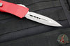 Microtech Troodon OTF Knife- Red Handle- Double Edge- Apocalyptic Blade 138-10 APRD