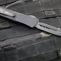 Microtech Troodon OTF Knife- Double Edge- Carbon Fiber Top- Black DLC Blade DLC HW 138-1 DLCTCFS SN026 2020