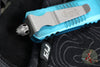 Microtech Combat Troodon OTF Knife- Double Edge- Weathered Turquoise Handle- Apocalyptic Blade 142-10 APWTQ