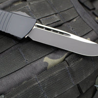 Microtech 2019 Combat Troodon- Single Edge- Tactical- Black Handle- Black Plain Edge Blade 143-1 T 2019 v2
