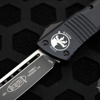 Microtech 2019 Combat Troodon OTF Knife- Tanto Edge- Black Handle- Black Blade 144-1 T