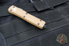 Microtech UTX-70 (OTF) Knife- Tan Handle- Black Blade 147-1 TA