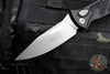 Microtech Socom Elite- Auto (OTS)- Single Edge- Black Handle- Apocalyptic Blade 160A-10 AP