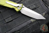 Microtech Socom Elite- Manual Folder- Tanto Edge- OD Green Handle- Apocalyptic Blade 161-10 APOD
