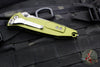 Microtech Socom Elite- Manual Folder- Tanto Edge- OD Green Handle- Apocalyptic Blade 161-10 APOD