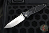 Microtech Socom Elite- Manual Folder- Tanto Edge- Black Handle- Stonewash Part Serrated Blade 161-11