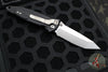 Microtech Socom Elite- Manual Folder- Tanto Edge- Black Handle- Stonewash Part Serrated Blade 161-11