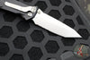 Microtech Socom Elite- Manual Folder- Tanto Edge- Black Handle- Stonewash Part Serrated Blade 161-11