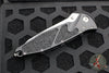 Microtech Socom Elite- Manual Folder- Tanto Edge- Black Handle- Stonewash Part Serrated Blade 161-11