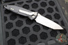 Microtech Socom Elite- Manual Folder- Tanto Edge- Black Handle- Stonewash Full Serrated Blade 161-12