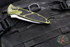 Microtech Socom Elite OTS Auto-Tanto Edge- OD Green Handle- Stonewash Blade 161A-10 OD