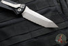 Microtech Socom Elite OTS Knife- Tanto Edge- Black Handle- Apocalyptic Full Serrated Blade 161A-12 AP