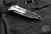 Microtech Socom Elite OTS Knife- Tanto Edge- Black Handle- Apocalyptic Full Serrated Blade 161A-12 AP