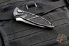 Microtech Socom Elite OTS Knife- Tanto Edge- Black Handle- Apocalyptic Full Serrated Blade 161A-12 AP