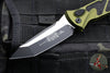 Microtech Socom Elite (OTS) Auto- Tanto Edge- OD Green Handle- Black Blade 161A-1 OD