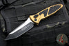 Microtech Socom Elite (OTS) Auto- Tanto Edge- Tan Handle- Black Blade 161A-1 TA