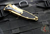 Microtech Socom Elite (OTS) Auto- Tanto Edge- Tan Handle- Black Blade 161A-1 TA
