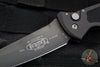 Vintage 04/2000 Microtech MINI Socom Elite- Auto- Black Handle- Black Blade