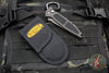 Vintage 04/2000 Microtech MINI Socom Elite- Auto- Black Handle- Black Blade