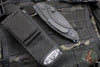 Vintage 2012 Microtech Whaleshark Flipper- Tactical- Black G-10 Handle- Black Blade 167-1 CFT Limited