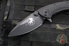 Vintage 2012 Microtech Whaleshark Flipper- Tactical- Black G-10 Handle- Black Blade 167-1 CFT Limited