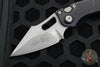 Microtech Stitch- OTS Auto Knife- Black Handle- Apocalyptic Plain Edge Blade 169-10 AP