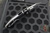 Microtech Stitch- OTS Auto Knife- Black Handle- Apocalyptic Plain Edge Blade 169-10 AP