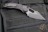 Microtech Stitch OTS Auto Knife- Shadow Edition- Black Handle- Black DLC Sterile Blade- Deep Etched Clip Logo 169-1 DLCTSH