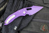 Microtech Stitch OTS Auto Knife- Purple Handle- Purple Finished Blade 169-1PU-X16