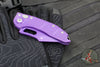 Microtech Stitch OTS Auto Knife- Purple Handle- Purple Finished Blade 169-1PU-X16