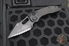 Microtech Stitch OTS Auto Knife- Tactical- Black Handle- Black Full Serrated Blade 169-3 T