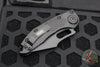 Microtech Stitch OTS Auto Knife- Tactical- Black Handle- Black Full Serrated Blade 169-3 T