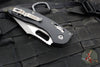 Microtech Stitch RAM LOK Knife- Black Fluted G-10 Handle- Apocalyptic Plain Edge Blade 169RL-10 APFLGTBK