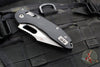 Microtech Stitch RAM LOK Knife- Black Fluted G-10 Handle- Apocalyptic Plain Edge Blade 169RL-10 APFLGTBK