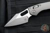 Microtech Stitch RAM LOK Knife- Natural Clear Finished Fluted Aluminum Handle- Apocalyptic Blade 169RL-10 APFLNC