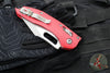 Microtech Stitch RAM LOK Knife- Red Fluted Aluminum Handle- Apocalyptic Blade 169RL-10 APFLRD