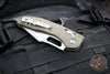 Microtech Stitch RAM LOK Knife- OD Green Fluted G-10 Handle- Stonewash Plain Edge Blade 169RL-10 FLGTOD