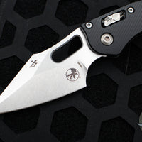 Microtech Stitch RAM LOK Knife- Black Fluted Aluminum Handle- Stonewash Blade 169RL-10 FL